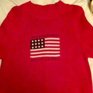 Polo Ralph Lauren American Flag Sweater